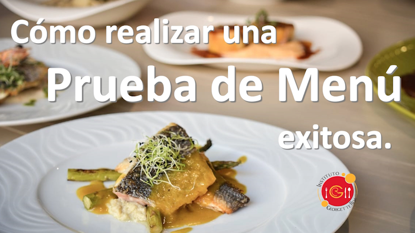 Cómo realizar una Prueba de Menú Exitosa