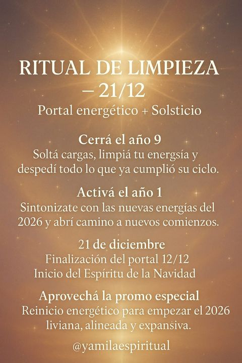 Ritual de Fin de Año🎉