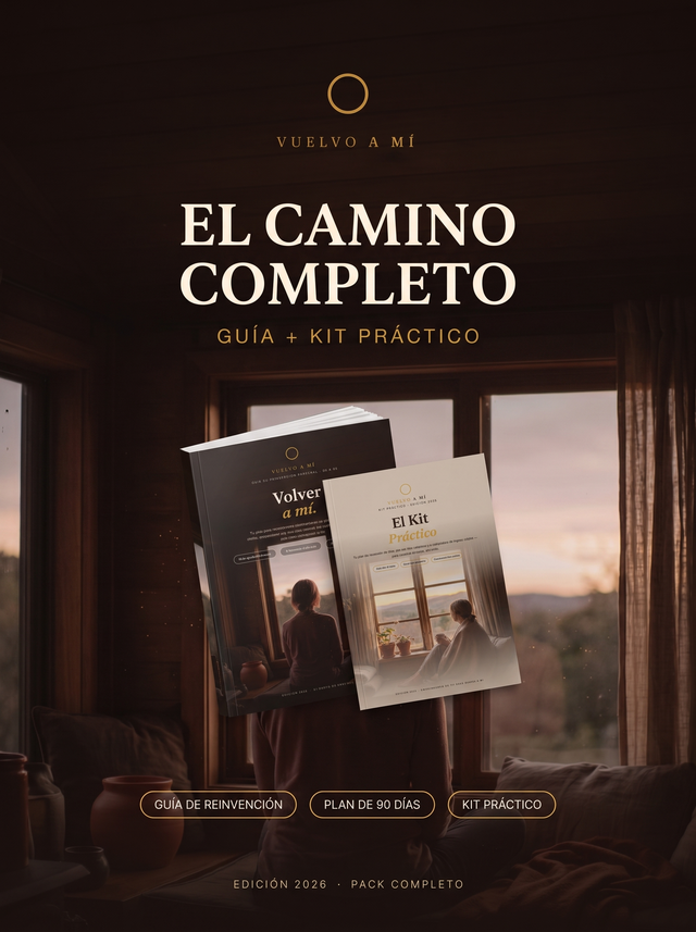 Portada del Combo Vuelvo a Mí: Guía + Kit Práctico
