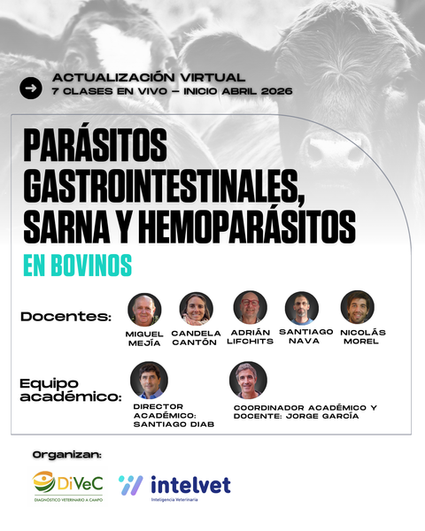 Edición 2026: Capacitación en Parásitos Gastrointestinales, Sarna y Hemoparásitos en Bovinos