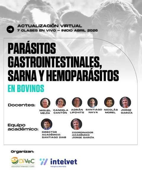 Edición 2026: Capacitación en Parásitos Gastrointestinales, Sarna y Hemoparásitos en Bovinos