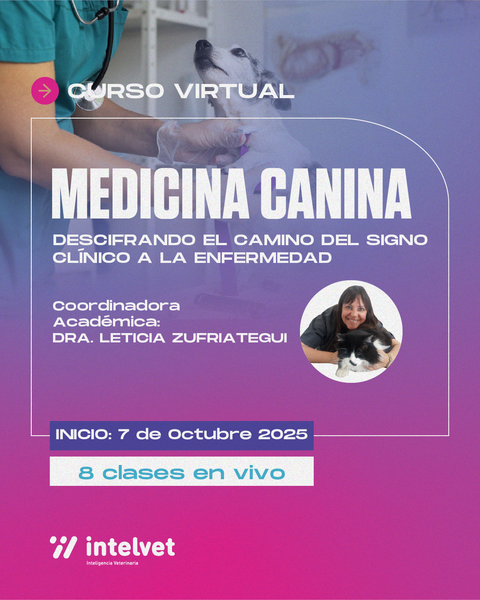 PROMO LANZAMIENTO! Medicina Canina: Descifrando el camino del signo clínico a la enfermedad