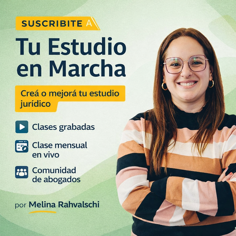 Tu estudio en marcha 