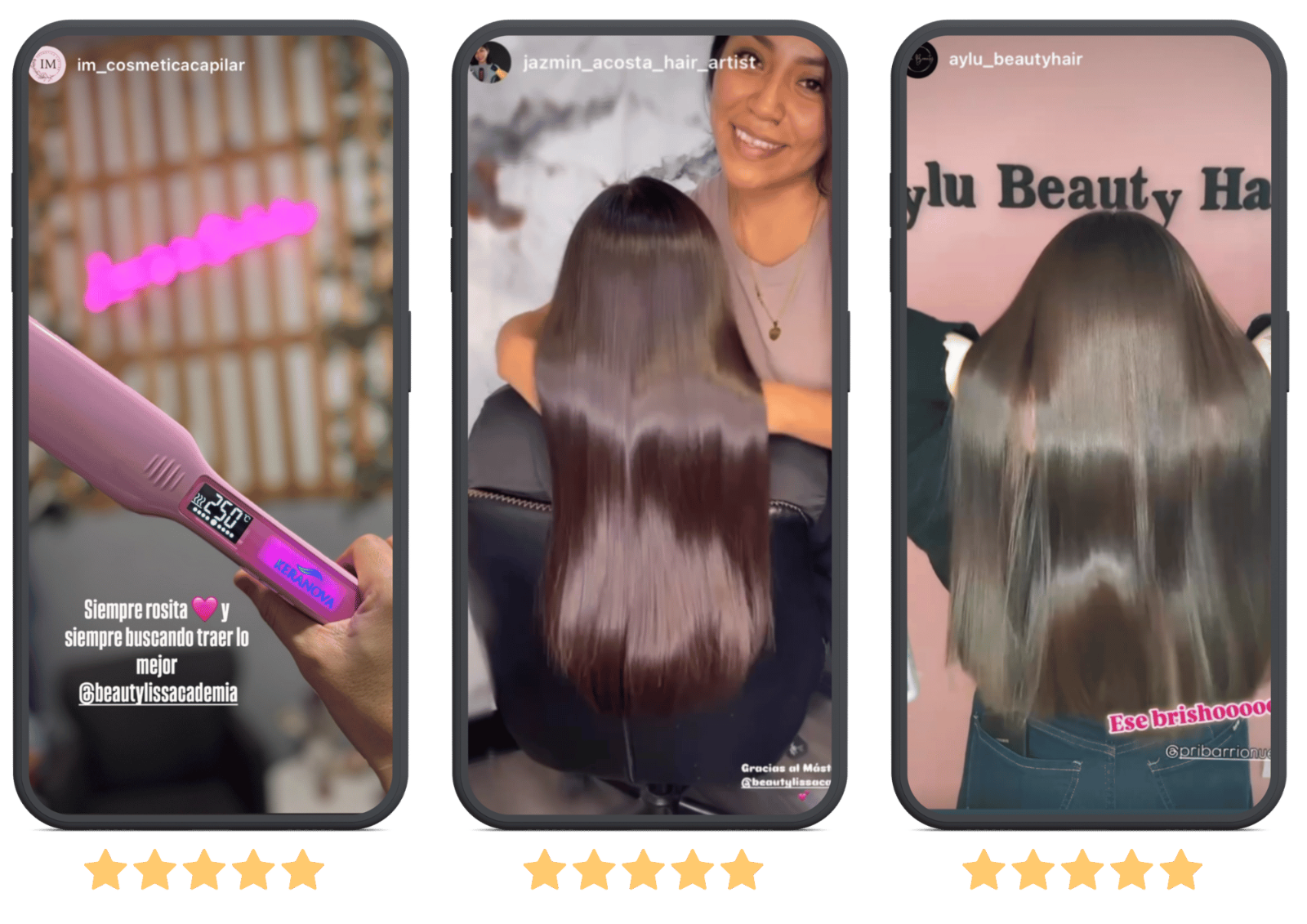 Trabajos realizados por profesionales Beautyliss