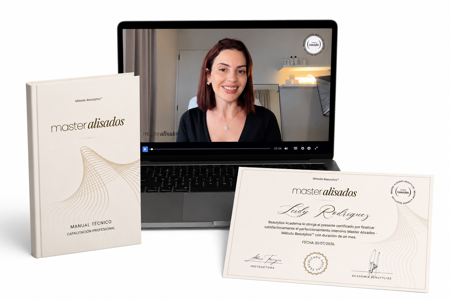 Contenido incluido en el Master Alisados Beautyliss