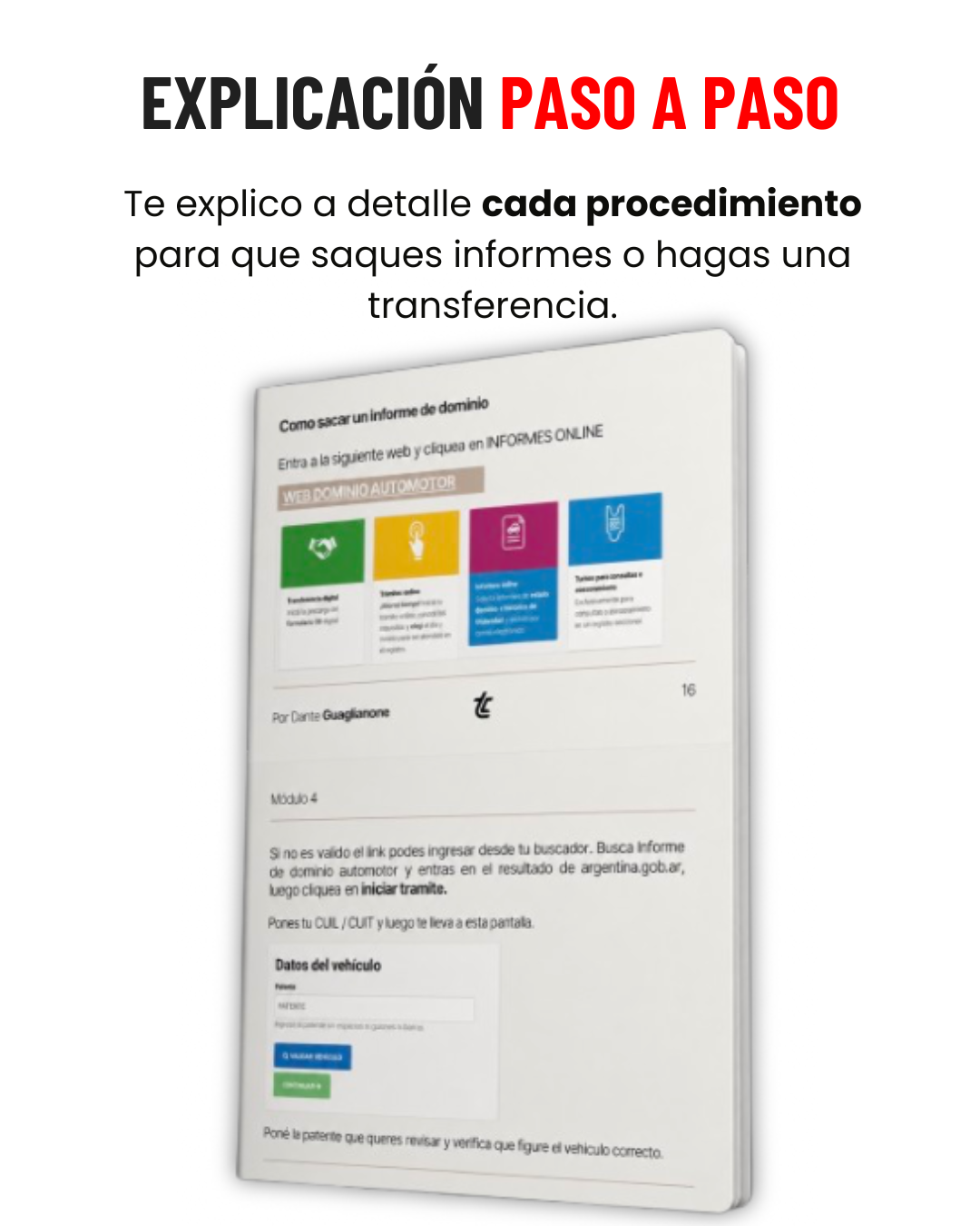SACAR INFORME DE DOMINIO