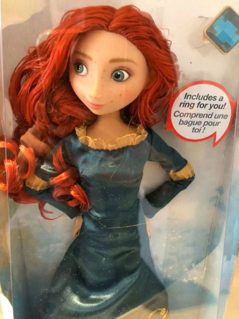 Merida Muñeca Original Disney Store Sin Stock Vendida! 