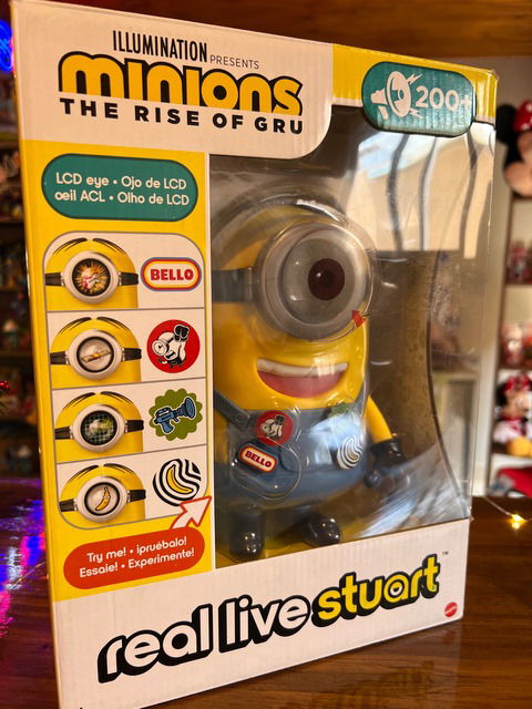 Minions The Rise of Gru Real Live Stuart Original EEUU! 