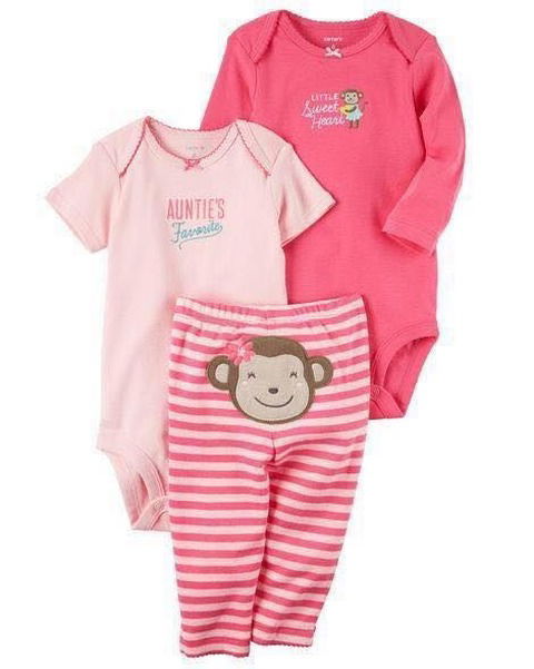 Conjunto Carters Monita Original EEUU