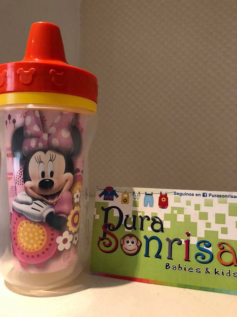 Vaso Munchking Minnie Aislante Doble Capa, Origen EEUU!!!