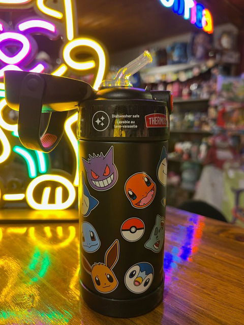 Botella de Acero Inoxidable Thermos Pokemon Original! VENDIDA SIN STOCK 