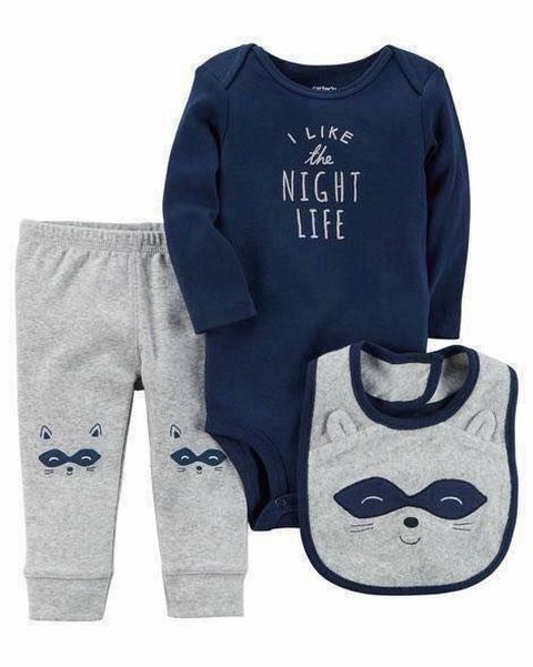 Conjunto Carters con Babero