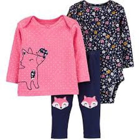 Conjunto Carter’s 9 meses Zorrita Original EEUU 