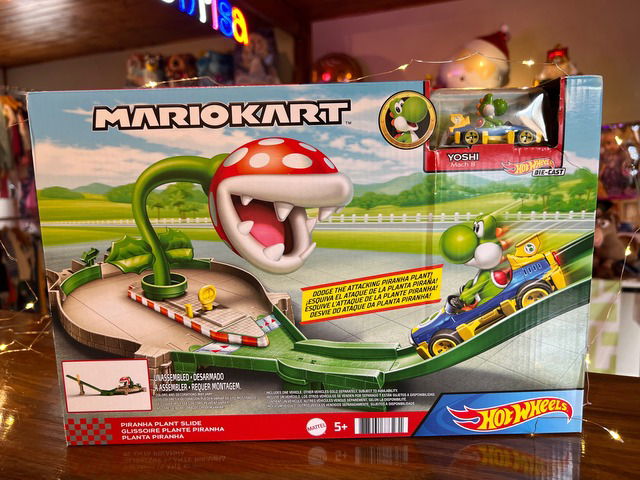 Pista MarioKart Planta Piraña Original EEUU!!! 