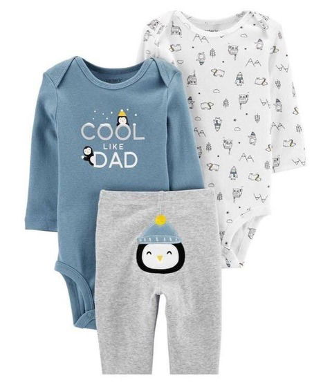 Conjunto Carters Pinguino