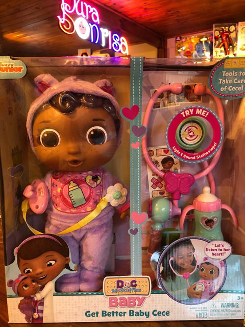 Disney Doctora Juguetes Bebé Cece Muñeca Doc Mcstuffins Original EEUU.. VENDIDA SIN STOCK! 