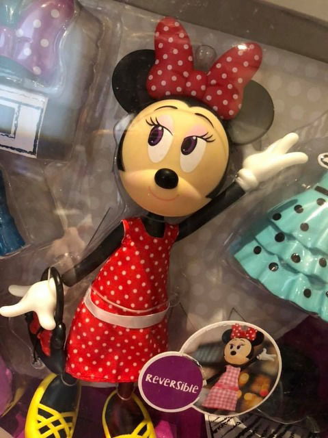 Minnie Mause Estilo de Modas con accesorios! 35cm