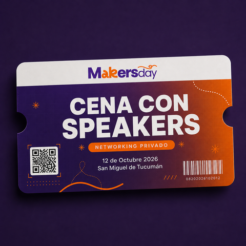 Cena con Speakers Makers Day