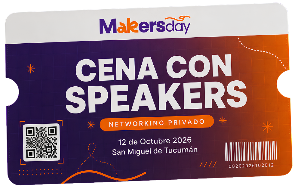 Cena con Speakers Makers Day