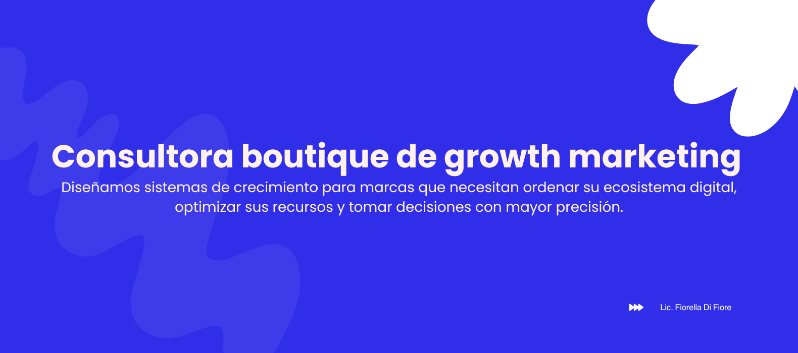 Consultora  de Growth Marketing Boutique Buenos AIres - Argentina. Diseñamos sistemas de crecimiento para marcas