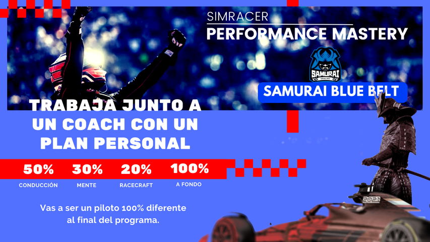 SIMRACER PERFORMANCE MASTERY - BLUE BELT