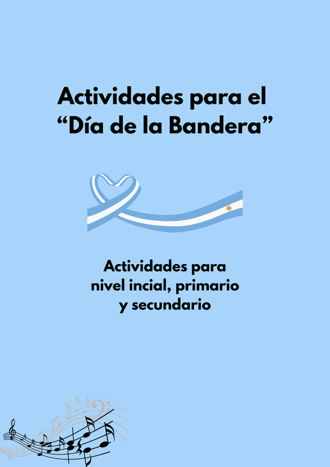 Día de la Bandera, Pack de actividades