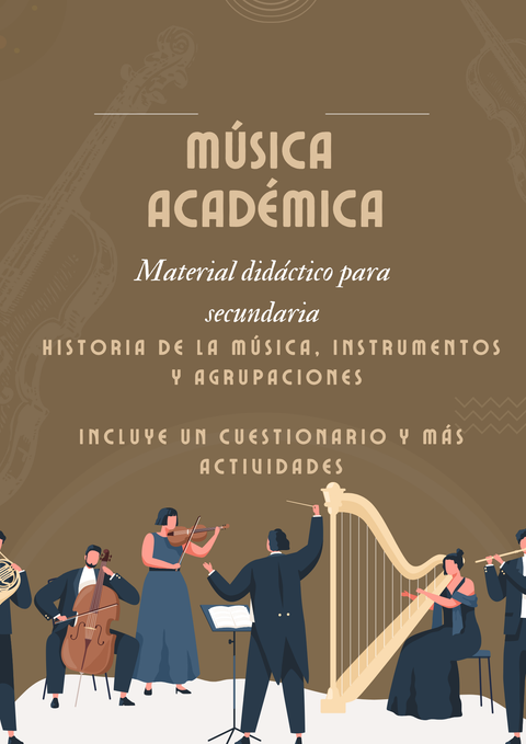 Música Académica para secundaria 