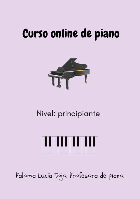 Curso de piano para principiantes 