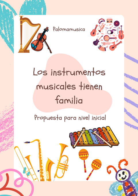 Los instrumentos musicales tienen familia 