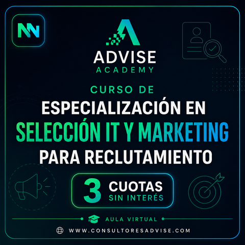 Especialización en Selección IT y Marketing para reclutamiento