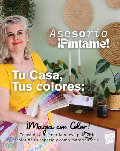 Coaching de colorimetría para 1 ambiente