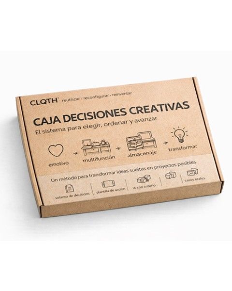 🟫 DECISIONES CREATIVAS. Sistema para elegir, ordenar y avanzar con lo que tenés