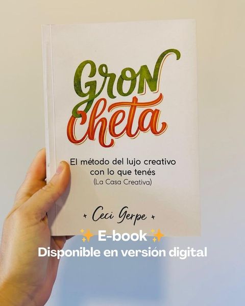 🟫E-BOOK GRONCHETA + MANUAL AUDIOVISUAL DEL LIBRO