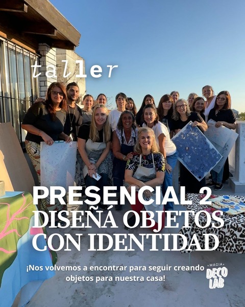 Diseña con Textiles y Muebles que Hablen de vos! 2 de agosto 15hs a 19hs 