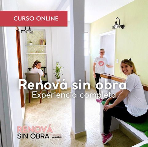 ¡Renová tu Hogar sin Obras y con Mucha Magia! Experiencia completa. 