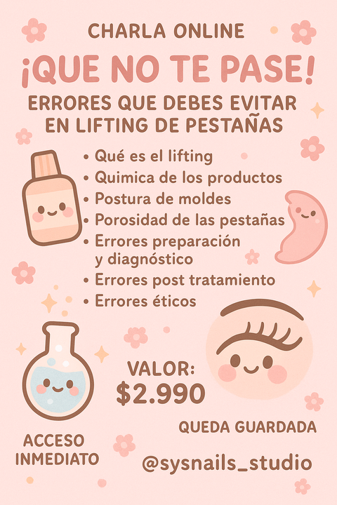 Charla online: Errores en el lifting
