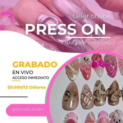 Press on y diseños coreanos