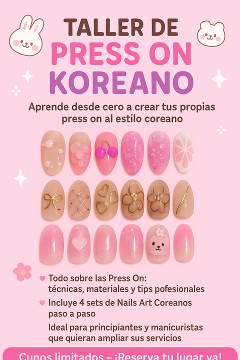 Press on y diseños coreanos