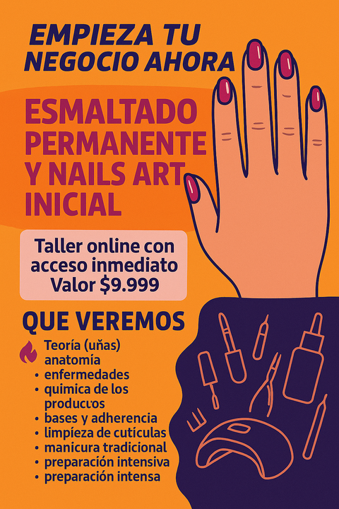Taller online esmaltado permanente 