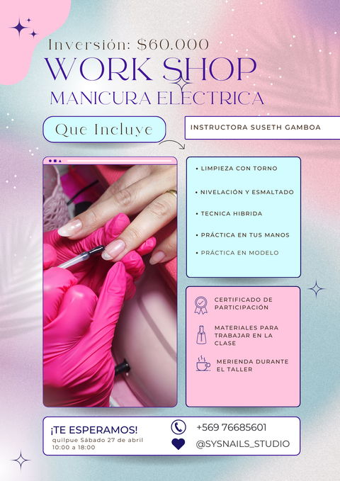 Manicura eléctrica 