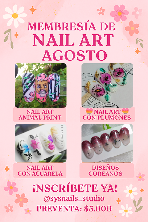 Membresía nails art 
