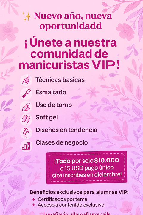Mafia vip: Suscripcion anual de manicura