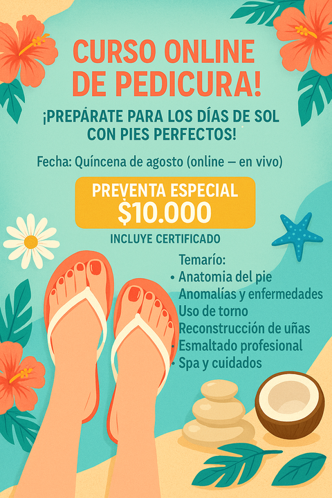 Taller pedicura online