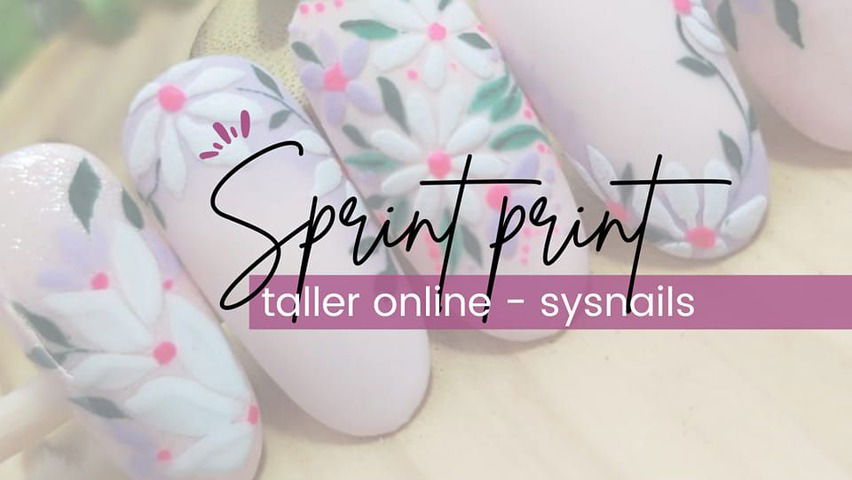 Jornada de nails art: Spring print