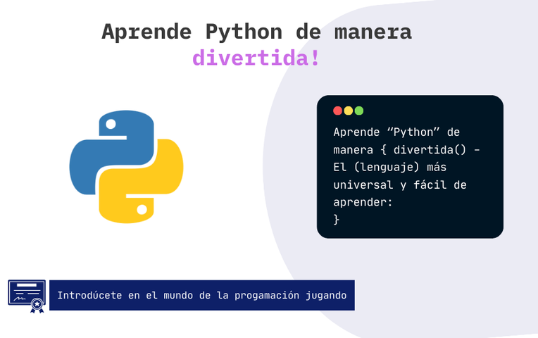 Python paso a paso: Programa y juega