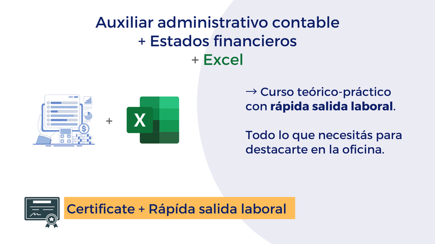 Programa Integral de Administración, Contabilidad y Excel