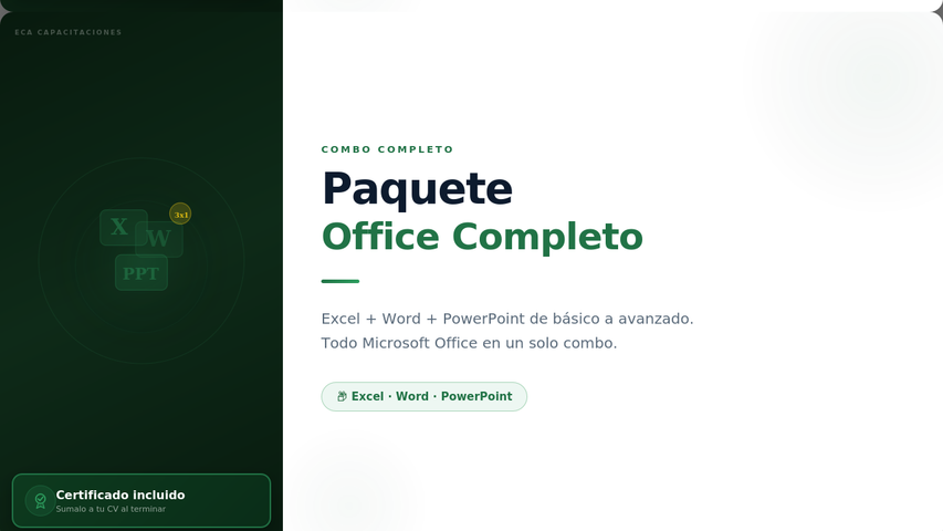 Paquete Office