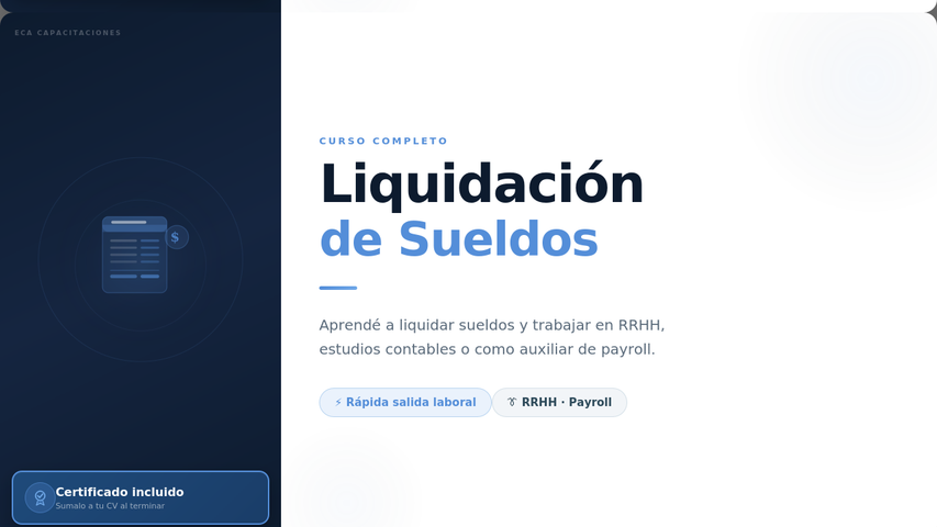 Liquidación de Sueldos