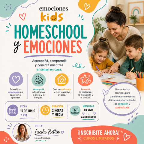 Taller Intensivo: Homeschool y Emociones