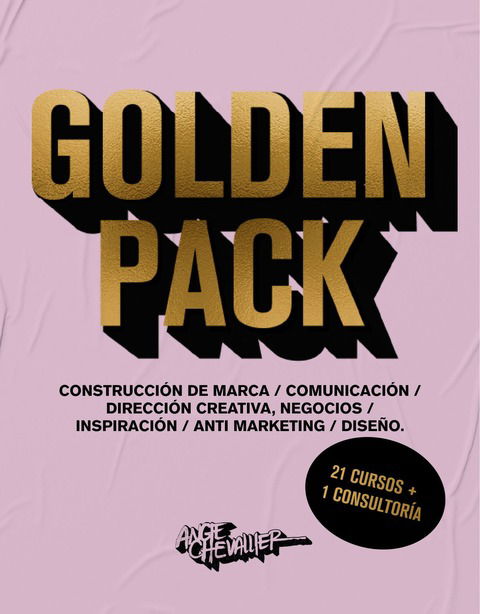 GOLDEN PACK. 22 cursos + 1 consultoria